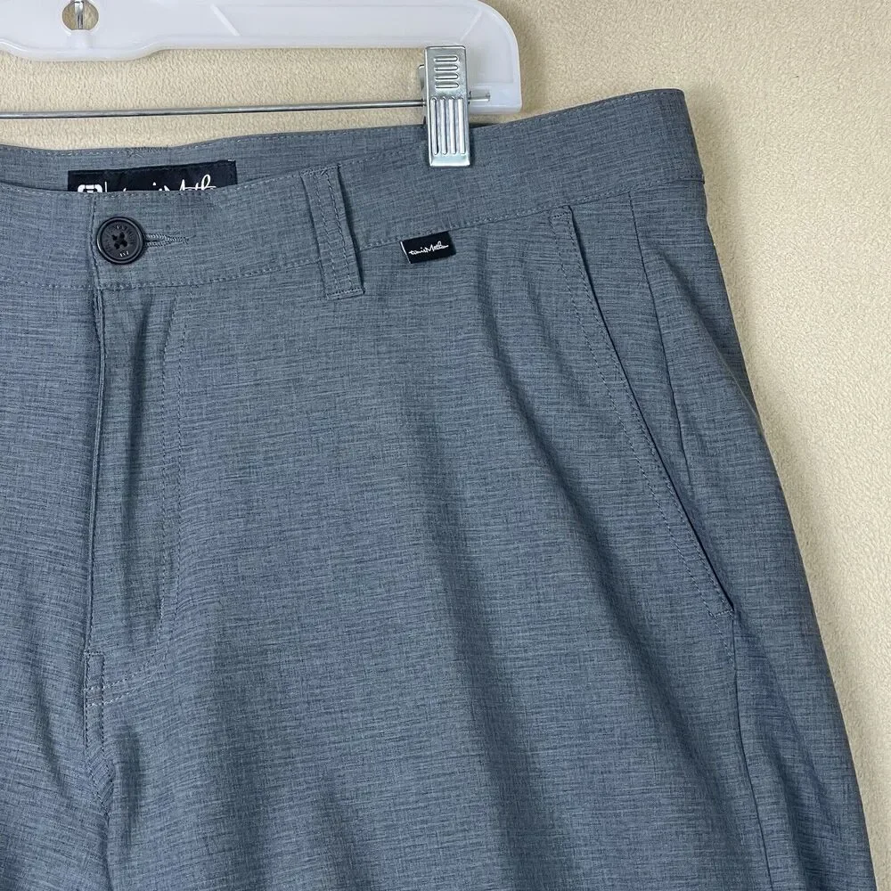 Travis Mathew Shorts Mens 36 Gray Golf Golfing Rugby‎ Preppy Short Adultf